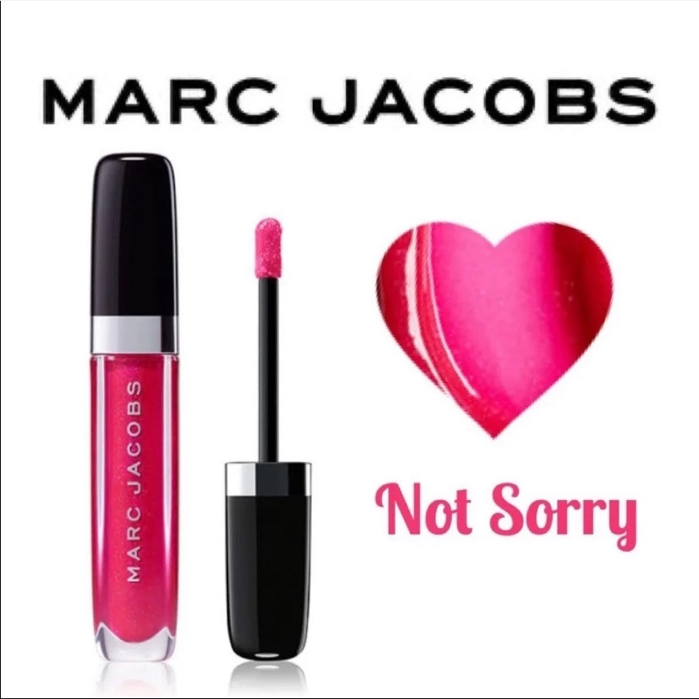 💋 MARC JACOBS BEAUTY Enamored Hi-shine Lip Lacquer Lipgloss 378 Not Sorry